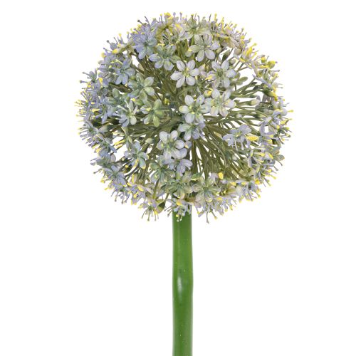 Artikel Hochwertiger künstlicher Blütenzweig Allium in Weiß, naturgetreue Optik, 90 cm