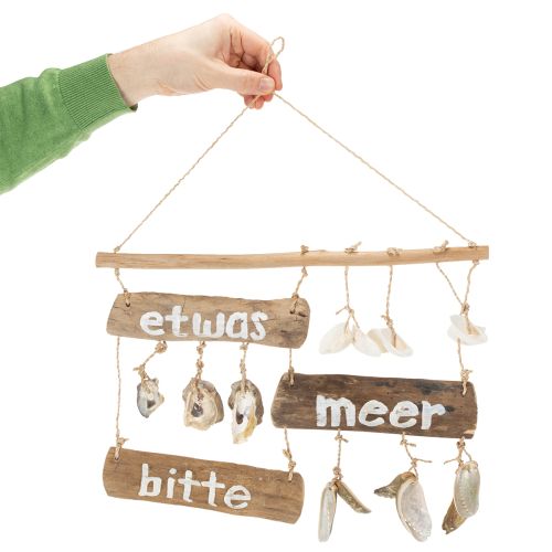 Artikel Treibhölzer und Muscheln Wanddekoration 50 cm Innenbereich