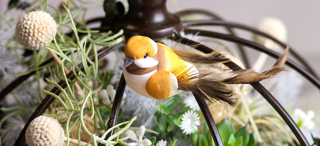 Deko Vögel & Schmetterlinge