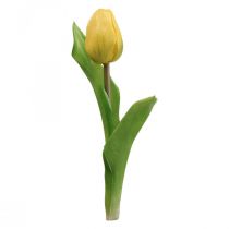 Artikel Kunstblume Tulpe Gelb Real Touch Frühlingsblume H21cm