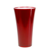 Artikel Vase „Fizzy“ Ø20cm H35cm Rot 1 St