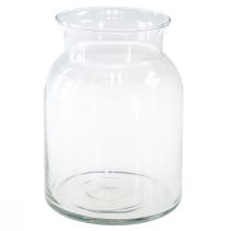 Artikel Deko Glas Vase Windlicht Glas Klar Ø18,5cm H25,5cm