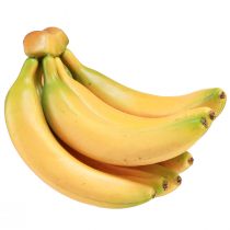 Artikel Künstliche Bananen als Bund Lebensmittelattrappe Gelb 21cm