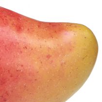 Artikel Künstliche Mango Rot, Gelb Realistische Lebensmittelattrappe 15cm