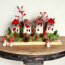 Artikel Märchenhafte Wichtel-Fliegenpilzfiguren im 6er-Set – Rot mit weißen Punkten, 7.5 cm – Zauberhafte Deko für Garten und Heim