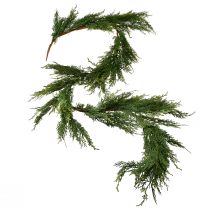 Artikel Langlebige Thuja-Tannengirlande mit Früchten, Dekohänger, Grün, 175cm