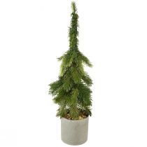Artikel Zipfeltanne Künstlich im Topf - Grüne Weihnachtsbaum-Dekoration 55cm