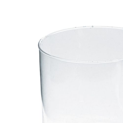 Artikel Glasvase Glaszylinder Blumenvase Glas Deko H15cm Ø15cm