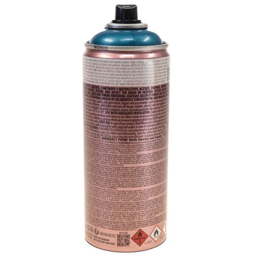 Artikel Lackspray Effektspray Metallic Lack Blau Caribbean 400ml