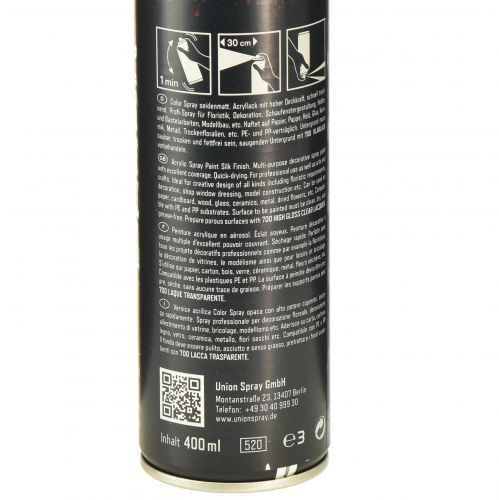 Artikel Sprühlack Lackspray Acryl Lack Marone Seidenmatt 400ml