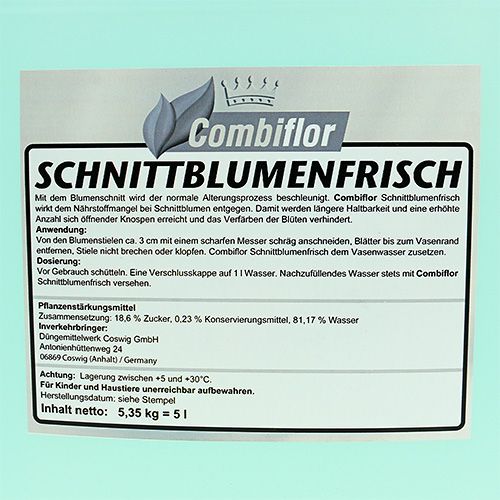 Artikel Combiflor Schnittblumenfrisch 5Liter