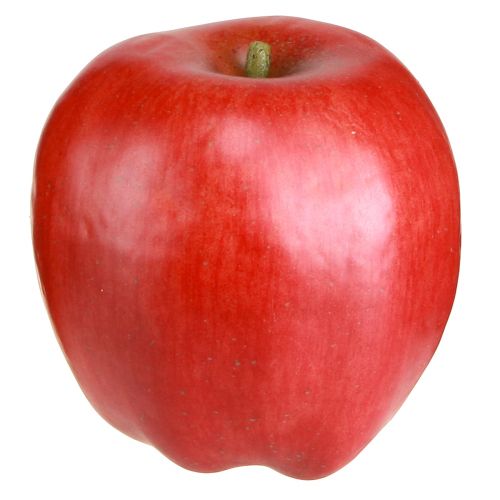 Floristik21 Deko Apfel Rot Deko Obst Lebensmittelattrappe 9cm