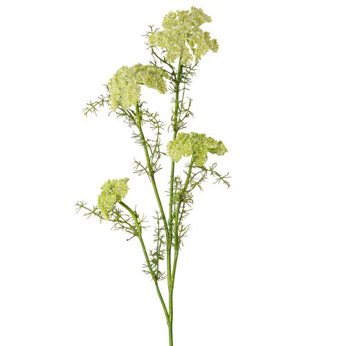 Dill Kunstpflanze 87cm Wiesenblume Grün Weiß Dekoration