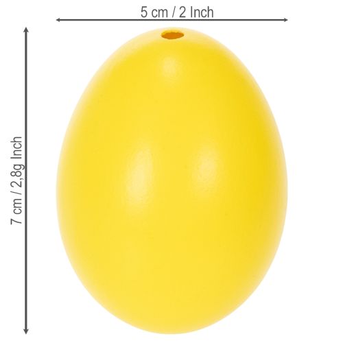 Artikel Echte Gänseeier Dekoration 7 cm für Innenbereiche und geschützte Außenflächen
