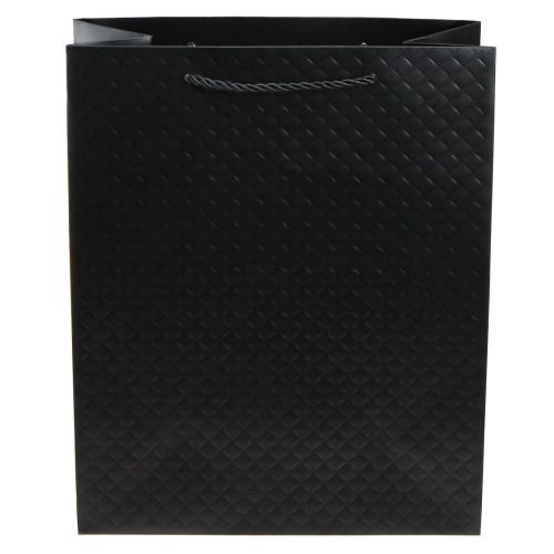 Artikel Elegante Schwarze Geschenktasche 26×12×32 cm Hochwertig