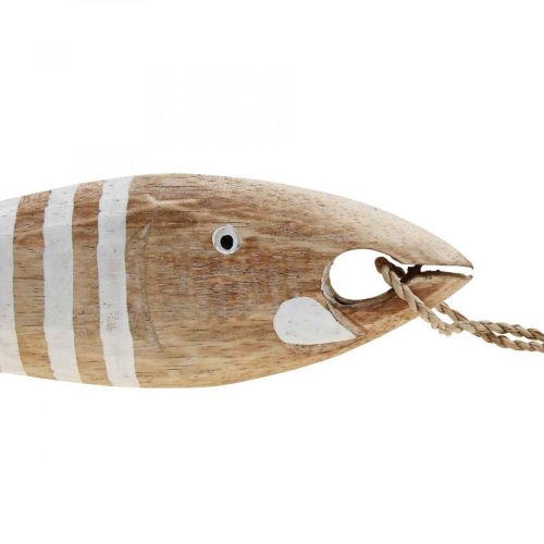 Artikel Holzfisch Deko maritim Fisch Anhänger Holz 28,5cm