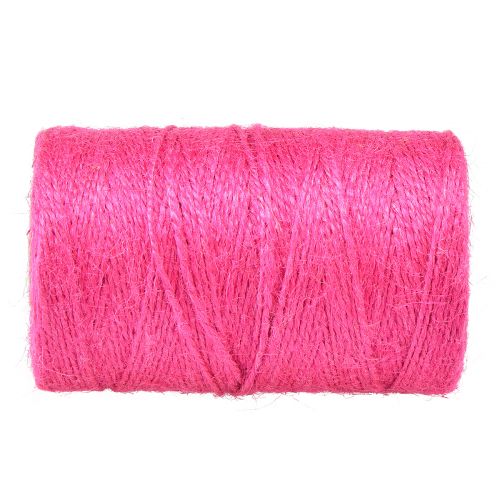 Artikel Juteband Jutekordel Band Jute Fuchsia Ø2mm 200m