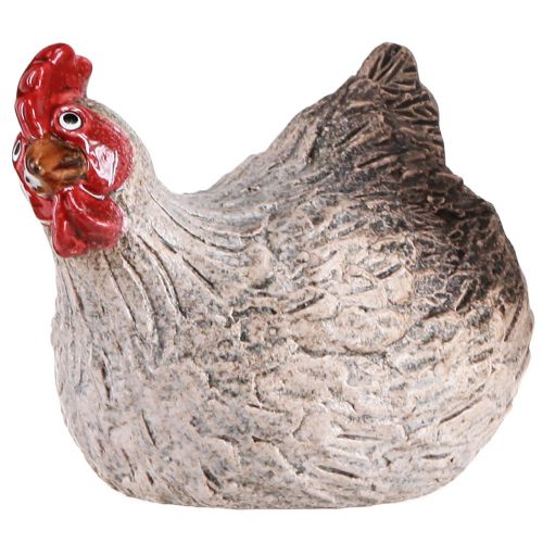 Artikel Keramik Deko Huhn Osterdeko Figur witzig Handarbeit 16×12×12cm