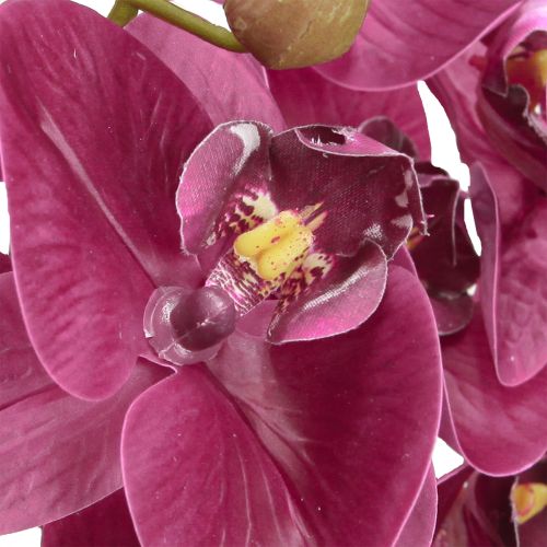 Artikel Künstliche Orchideen Lila 56cm 3St – Realistische Kunstblumen für Floristen