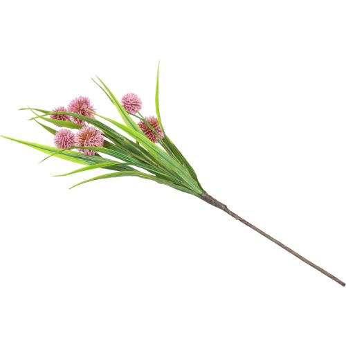 Floristik21.de Kunstblumen Kugelblume künstlich Rosa 45cm-FL0491 Zierlauch Allium