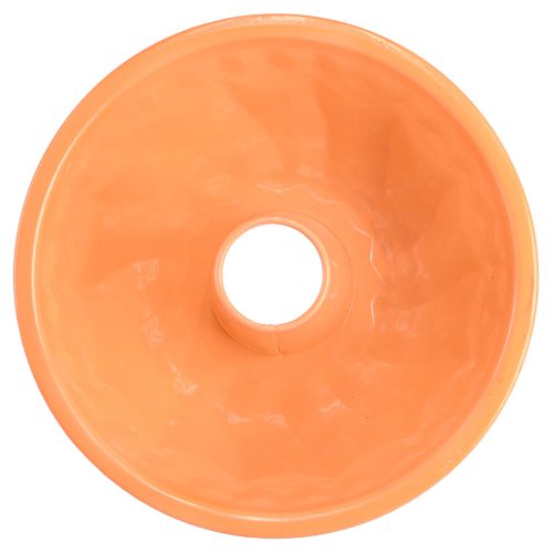 Artikel Metall Deko Backform Gugelhupf Orange Ø23cm H12cm – Kreative Dekoideen für Floristen