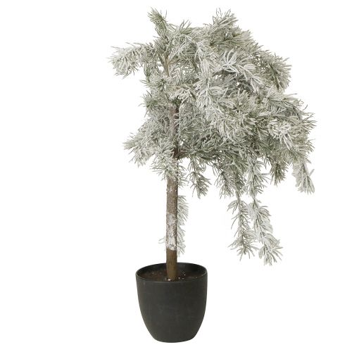 Artikel Mini Weihnachtsbaum Zeder Beschneit Künstlich im Topf H60cm - Weihnachtsdeko