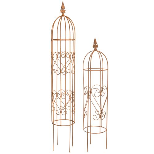 Artikel Metall Rankgitter 108 cm Höhe für Rosen und Kletterpflanzen Außengestaltung Set mit 2St