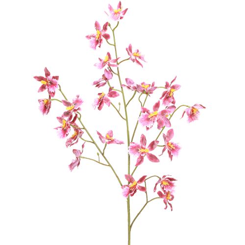 Oncidium Künstliche Orchideen Dekoration Pink Violett 93cm 2er Set Blumenschmuck