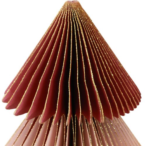 Artikel Papier Weihnachtsbaum Papier Tannenbaum Bordeaux H30cm