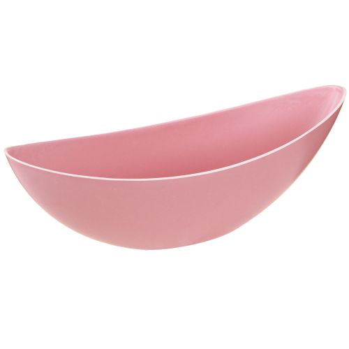 Pflanzschiffchen Blumenschale Rosa Kunststoff 28x9x9cm 3er Set - Elegante Deko für Floristen