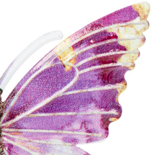 Artikel Metall Schmetterling Anhänger Set 8 cm – Filigrane Dekoration in Pastellfarben, 5 Stück