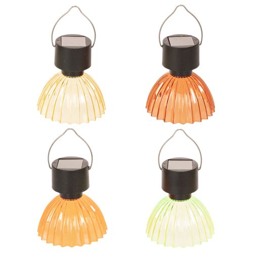 Artikel Solarlampe Kunststoff Hängeleuchte 14cm Außenbereich Garten Terrasse 4er-Set