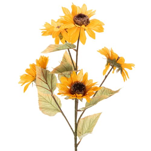 Artikel Sonnenblume Kunstblume 72 cm Gelb 2er-Set aus Kunststoff und künstlichem Stoff