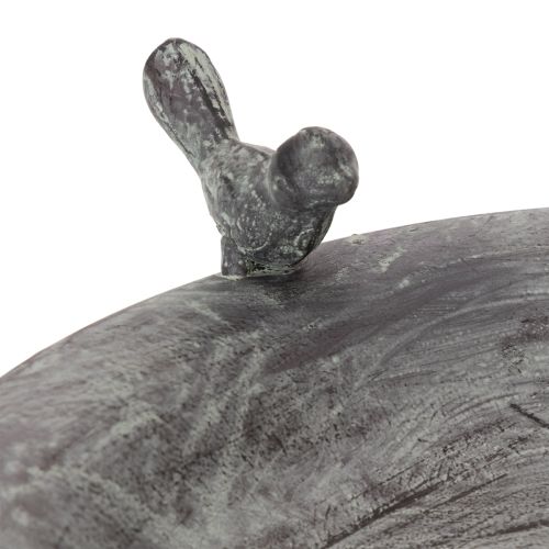 Artikel Vogeltränke aus langlebigem Metall im Zweigedesign, 74 cm hoch, dekorativ für Garten und Balkon