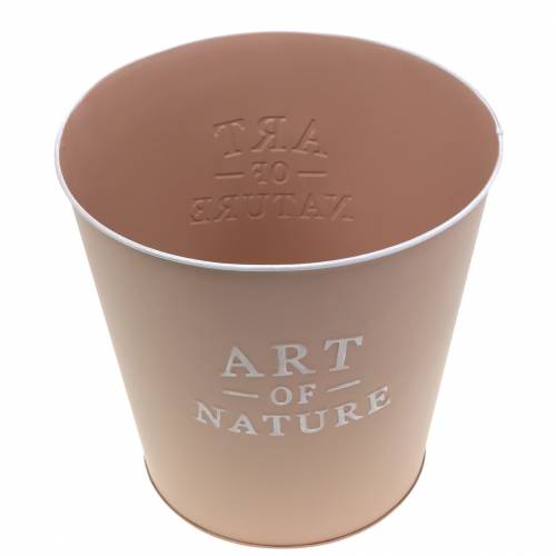 Artikel Blumentopf Zink Art of Nature verschiedene Farben Ø17,5cm H15cm