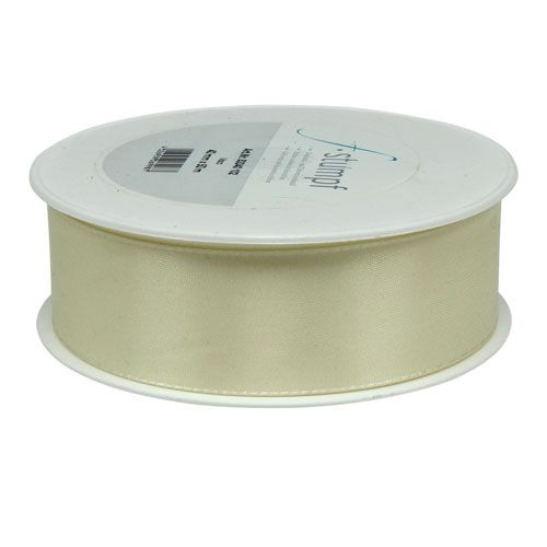 Artikel Geschenk- und Dekorationsband Creme 40mm 50m