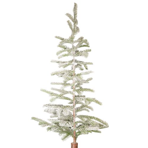 Artikel Schmaler Weihnachtsbaum mit Schnee-Effekt 40x150cm – Deko Tannenbaum künstlich für festliche Stimmung