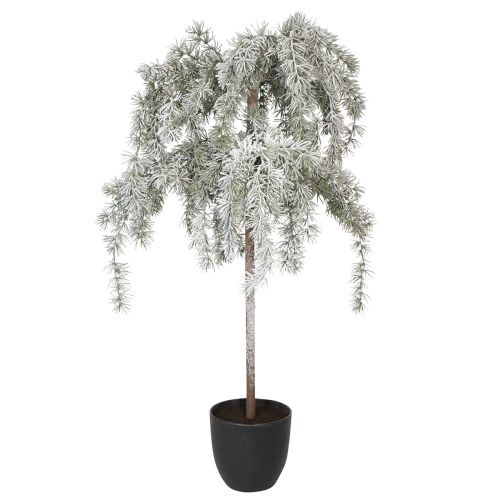 Mini Zeder Weihnachtsbaum Künstlich H95cm - Täuschend Echter Winterzauber für Deko