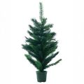 Floristik21 Künstlicher Weihnachtsbaum im Topf Tannenbaum H90cm