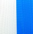 Floristik21 Kranzbänder Moiré Blau-Weiß 150 mm